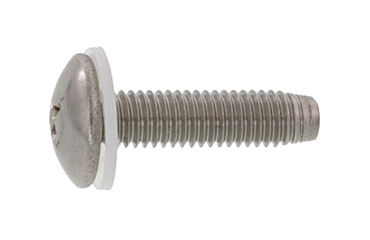 ステンレス(+)トラス頭 タッピンねじ(3種溝なし C-0形) P＝N(ナイロン平座 組込)